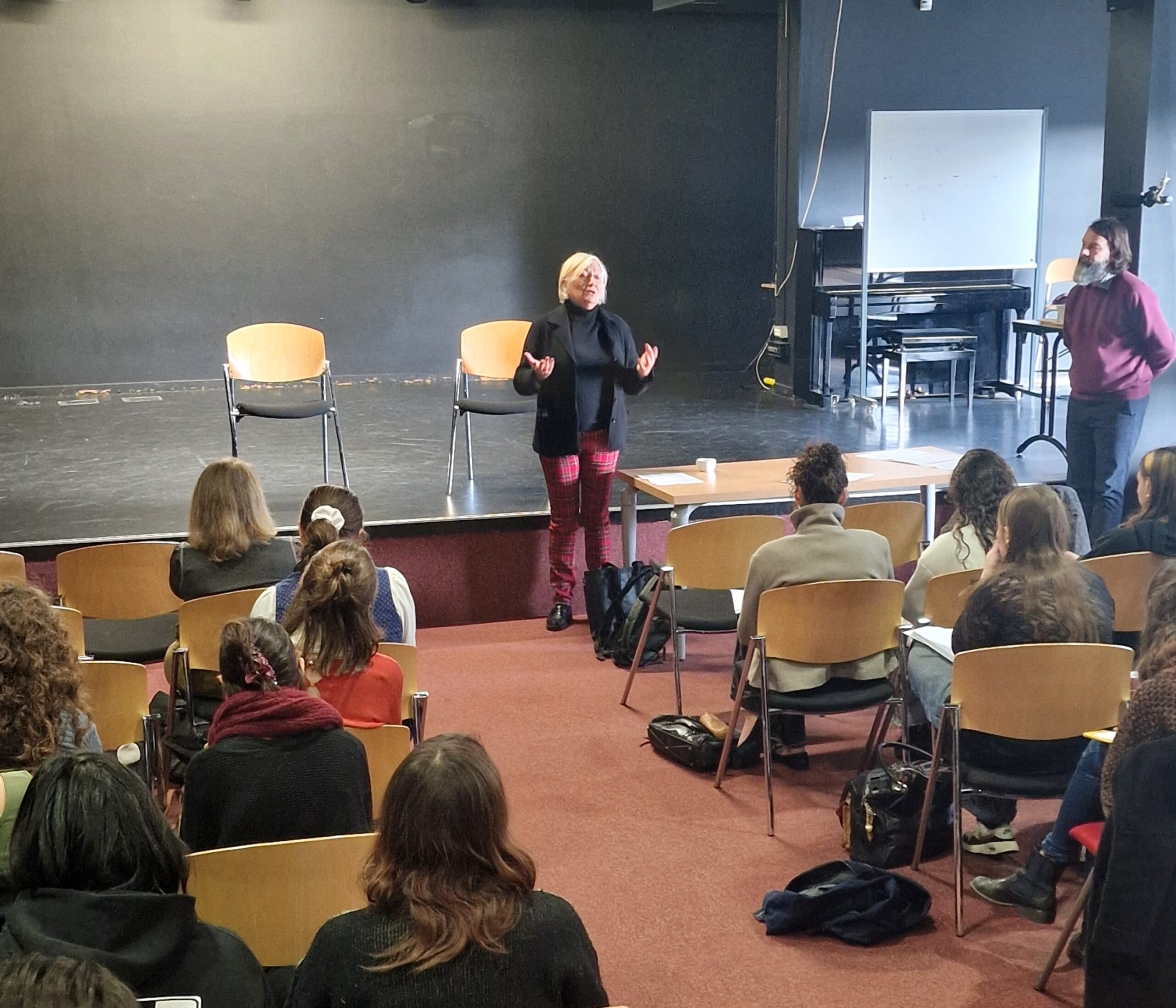 Rencontre avec les élèves d&rsquo;une classe d&rsquo;histoire de l&rsquo;art au lycée Jeanne d&rsquo;Arc de Rouen