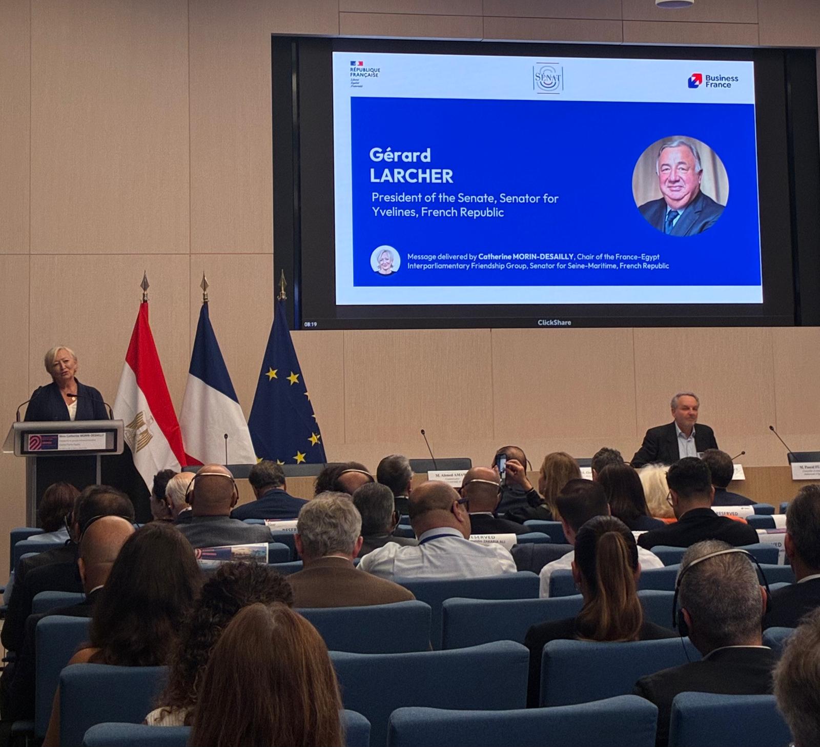 Ouverture du Forum d&rsquo;affaires France Egypte – Lundi 28 septembre 2026